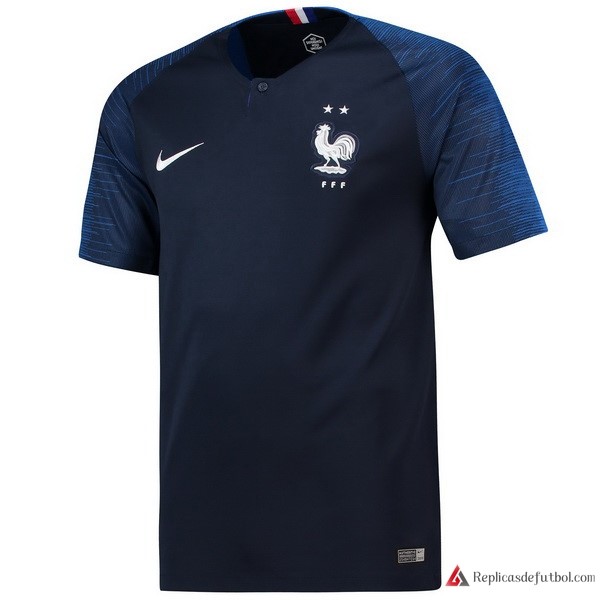 Tailandia Camiseta Seleccion Francia Primera equipación 2018 Azul